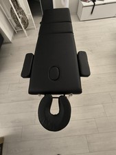 Lettino da Massaggio - Nero Fisioterapia