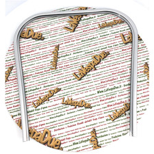 Bordo scudo in plastica meral