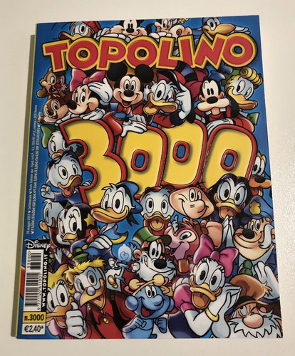 Topolino 3000 variant oro - topolino,