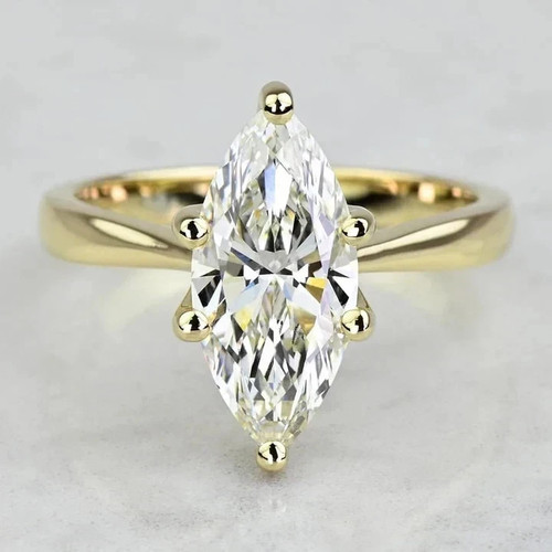 Anello con diamanti fascia - anello,