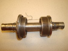 Perno movimento centrale e calotte Umberto Dei Oro, 1930 (40 mm)