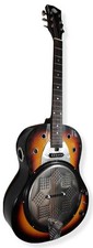 Resobelle© Sunburst Blues Dobro custom guitar resophonic  by  Matteacci's 