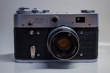 Fed 3 + industar 61 2.8/53 + custodia di pelle originale