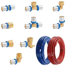 Raccordo Tubo Multistrato a Pressare Raccordi Per Impianto Ricaldamento