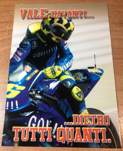 Valentino rossi cartolina - ,