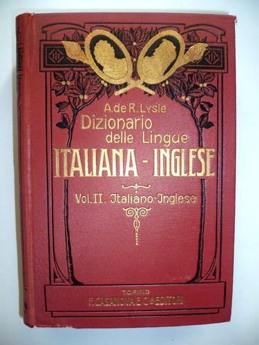 Dizionario italiano inglese - italiano-inglese,