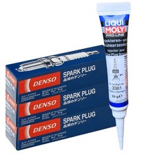 3 candele Denso + grasso Liqui