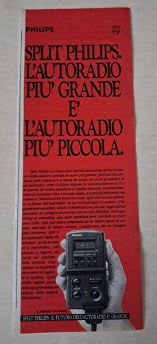 Pubblicità autoradio split - pubblicità,