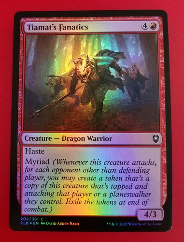 Tiamat fanatics foil - tiamat's, |