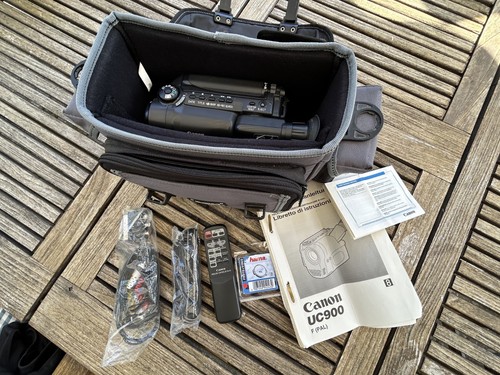Videocamera canon uc900e 8mm - videocamera,