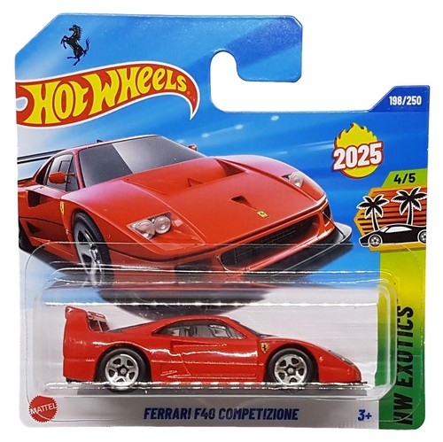 Hot wheels ferrari f40 - hot,
