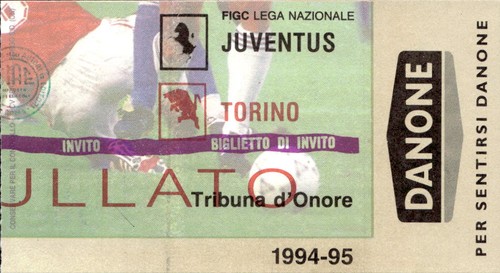 Biglietto invito juventus - invito,