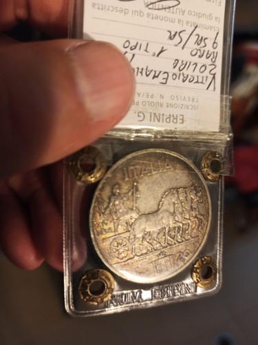 Lire 1936 quadriga - lire, lenta