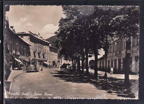 Cartolina varallo sesia - cartolina, corso