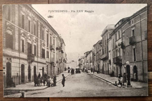 Pontecorvo 1940 viale animato - pontecorvo,