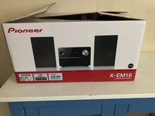 Sistema Micro Hi Fi X-EM16 Pioneer Lettore CD Supporto MP3 USB Radio FM