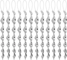 Girandole Spaventa Uccelli, 12 Pezzi Girandola a Vento in Acciaio Inox, Efficace