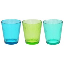Bicchieri Acqua Servizio Set per 3 Persone TOGNANA Tavola Pranzo Colorati Estate