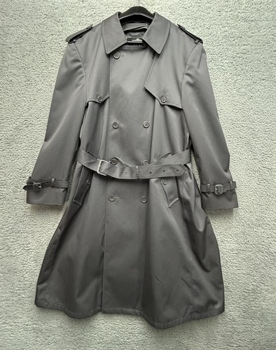 Trench coat grigio unisex oleg - unisex,