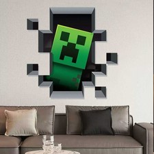 Adesivo murale 3D distrutto