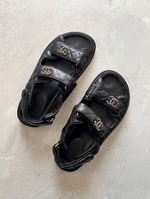 Sandali Chanel trapuntati da