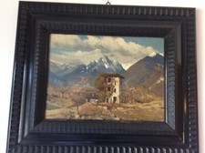 Quadro olio cm. 31 x 22