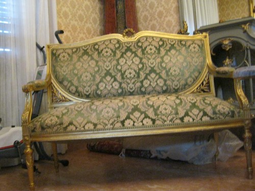 Divano luigi xvi in - luigi, legno