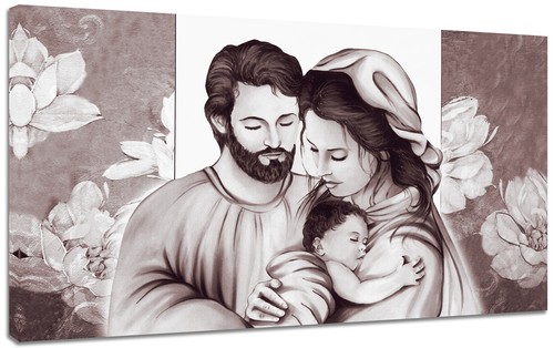 Quadro moderno sacra famiglia - quadro,