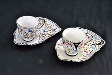COPPIA DI TAZZINE CON PIATTINO