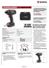Avvitatore batteria 4 - avvitatore, 1/4