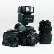 Pentax 645 ottica Pentax-A 645 75mm f2.8 Kit Accessori in Omaggio