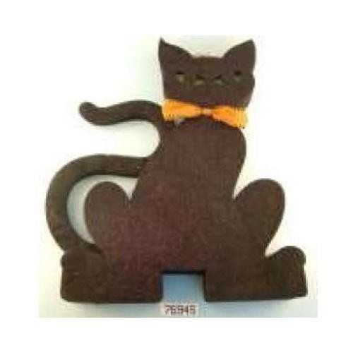 Gatto nero halloween - nero,