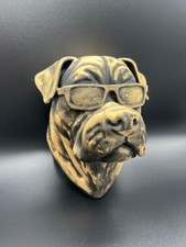 Scultura da parete testa di