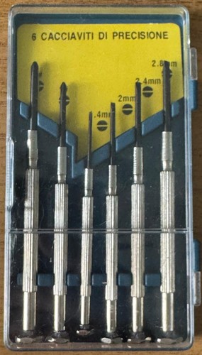 Cacciaviti set micro - set,