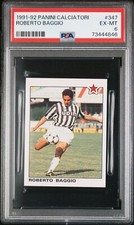 1991 Panini Calciatori 347 Roberto Baggio psa6