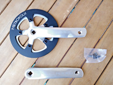 FSA Metropolis urban crankset chainset guarnitura 175 45T pedivelle