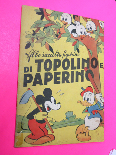 Album figurine topolino - album, e