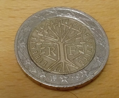 Moneda euros francia 1999 - 2,