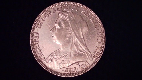 Sterlina oro 1893 regina - sterlina,