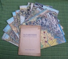 Alfabetiere Fabbri Editori + Grande Atlante a Rilievo regioni d'Italia vecchia