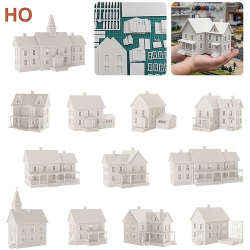 Modellino casa scala - ho, 1:87