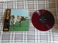 Pink Floyd-Atom Heart Mother 1st  Japan Red Press Vinyl With Obi And Insert...