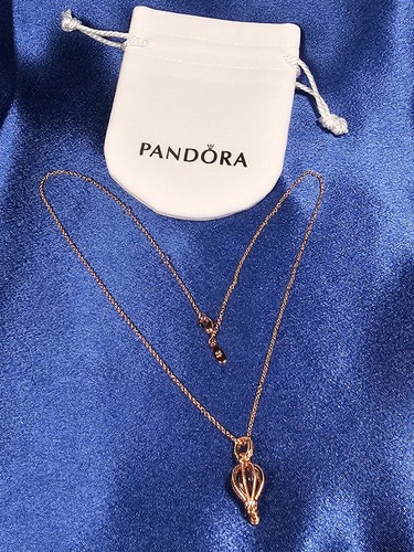 Collana pandora oro - rosa, con