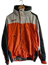Giacca sportiva neve Mammut XL Recco uomo sci arancione impermeabile traspirante con cappuccio
