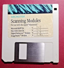 Apple Macintosh Microtek Scanning Modules - 1 floppy disk