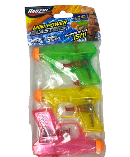 Banzai mini power blasters - power,