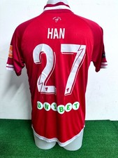 MAGLIA PERUGIA HAN MATCH WORN INDOSSATA SHIRT JERSEY CAMISETA 2018/2019 COA