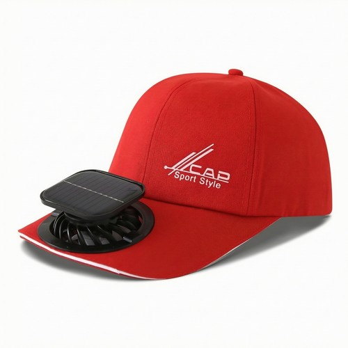 Cappello con ventola solare - ventola,
