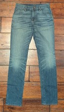 Jeans denim Raleigh Denim Jones artigianali officina gamba dritta taglia 30x35