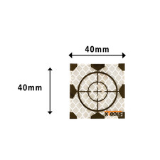 Target adesivi con croce di
